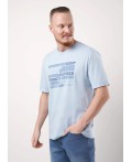 CLE Футболка муж. 552522/21о maxi_п, св.голубой