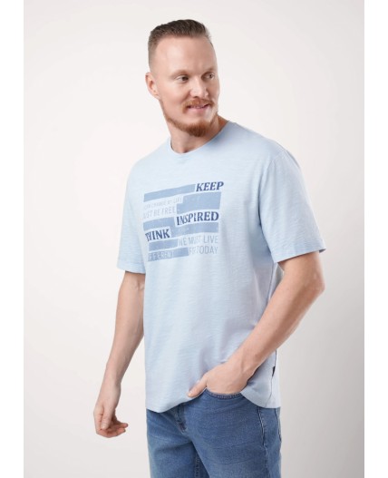 CLE Футболка муж. 552522/21о maxi_п, св.голубой
