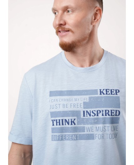 CLE Футболка муж. 552522/21о_п, св.голубой