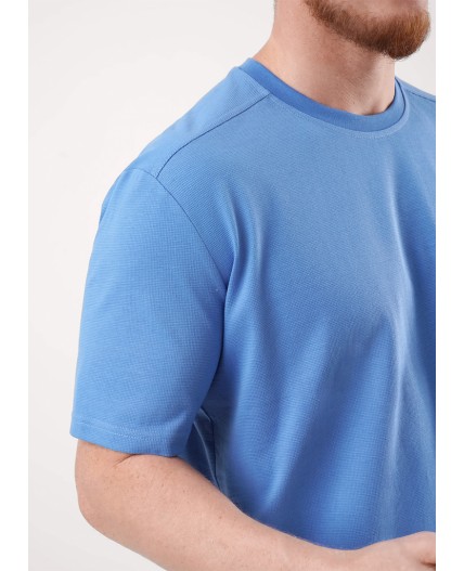 CLE Футболка муж. 552564/31шаф maxi, т.голубой