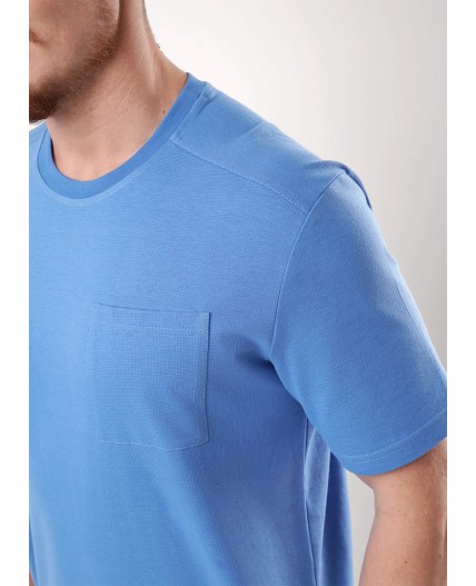 CLE Футболка муж. 552564/31шаф maxi, т.голубой