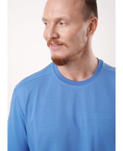 CLE Футболка муж. 552564/31шаф maxi, т.голубой