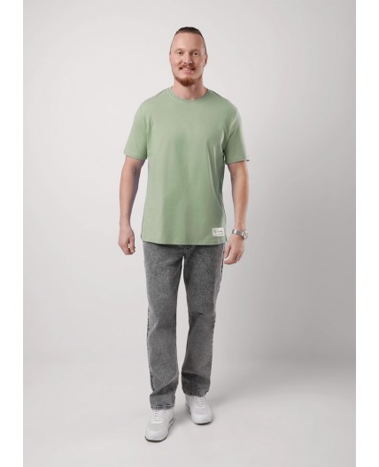 CLE Футболка муж. 652059кдт, св.зелёный