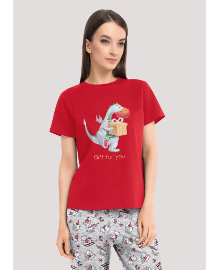 CLE LF13-1068у Джемпер жен. Отдельные вещи, красный