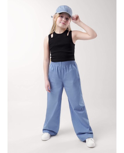 CLE Майка дев. укор. 856675/18ш, чёрный