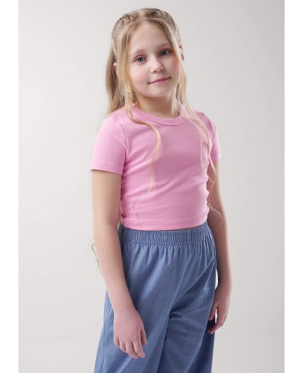 CLE Футболка дев. 857033/18р, розовый