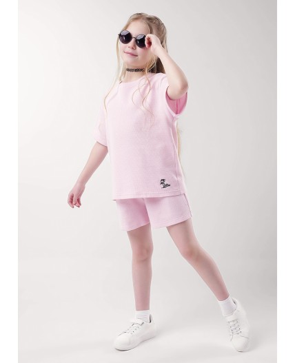 CLE Футболка дев. 857046/19шаф, св.розовый