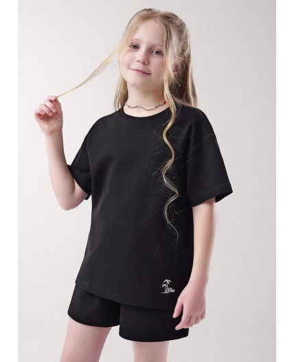 CLE Футболка дев. 857046/19шаф, чёрный