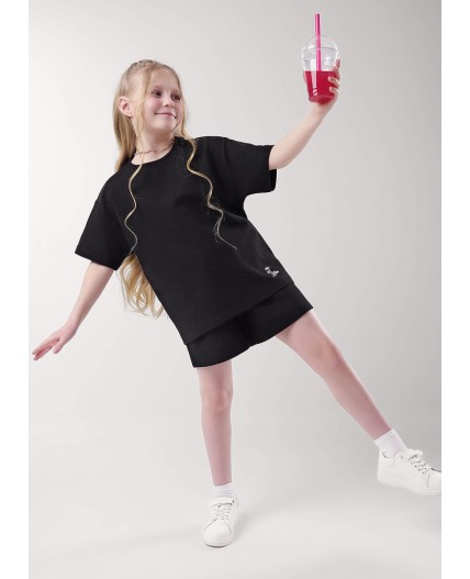 CLE Футболка дев. 857046/19шаф, чёрный