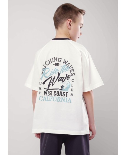 CLE Футболка мал. 857102/20кд_п, молочный