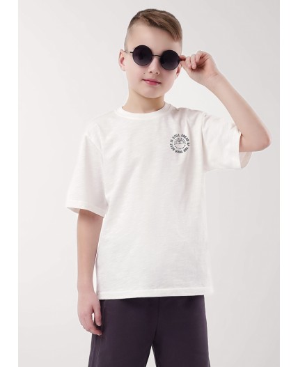 CLE Футболка мал. 857103/20о_п, молочный