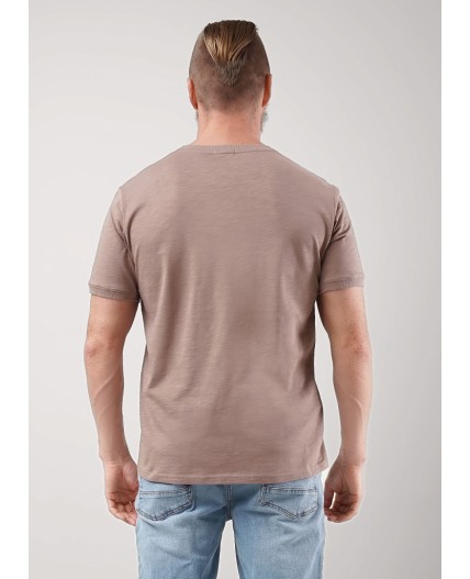 CLE Футболка муж. 602462о_п, св.коричневый