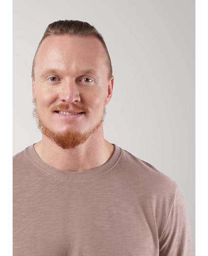 CLE Футболка муж. 602462о_п, св.коричневый