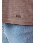 CLE Футболка муж. 602462о_п, св.коричневый