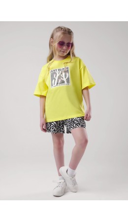 CLE Шорты дев. 853207/19штн, молочный/чёрный