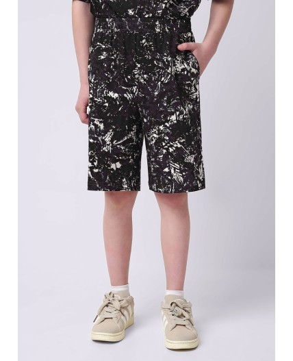 CLE Шорты мал. 857078/20кдн, т.серый/молочный