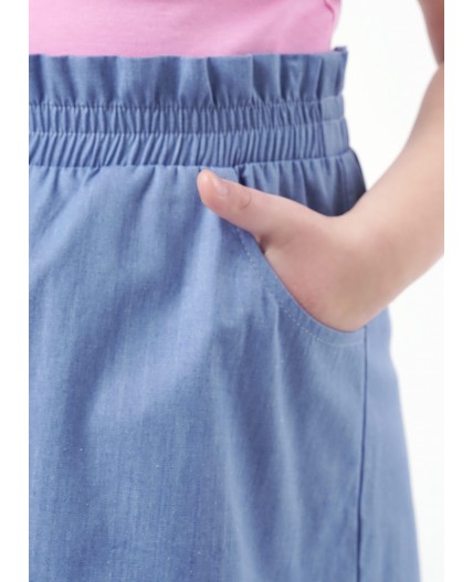 CLE Юбка дев. 853186/18дж, голубой