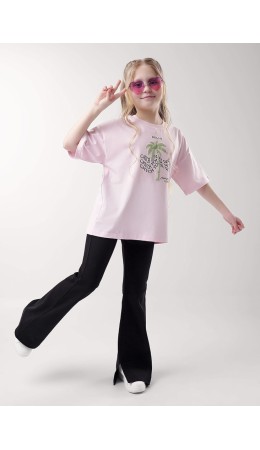 CLE Брюки дев. 857047/19ш, чёрный