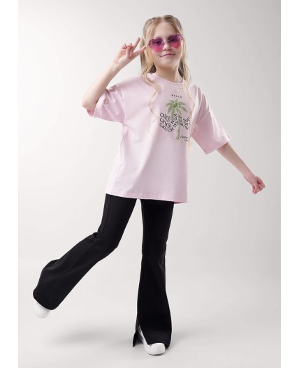 CLE Брюки дев. 857047/19ш, чёрный