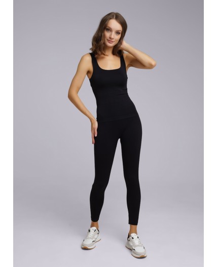 CLE LL012pt Лосины жен.спорт., чёрный