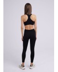 CLE LL012pt Лосины жен.спорт., чёрный
