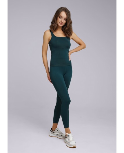 CLE LL012pt Лосины жен.спорт., изумрудный