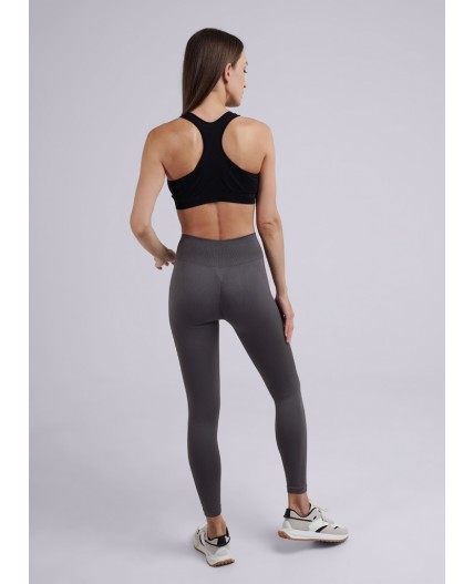 CLE LL012pt Лосины жен.спорт., т.серый