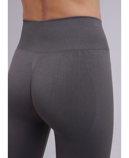 CLE LL012pt Лосины жен.спорт., т.серый