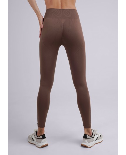 CLE LL012pt Лосины жен.спорт., кофейный