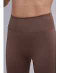 CLE LL012pt Лосины жен.спорт., кофейный