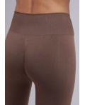 CLE LL012pt Лосины жен.спорт., кофейный