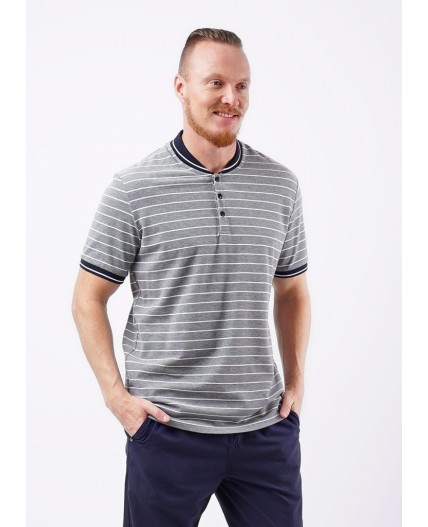 CLE Джемпер муж. 552443/01зн, т.синий/белый