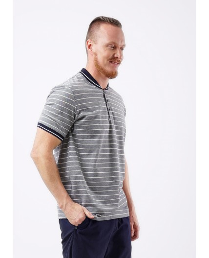 CLE Джемпер муж. 552443/01зн, т.синий/белый