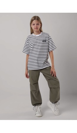 CLE Брюки дев. 853157пп, зелёный