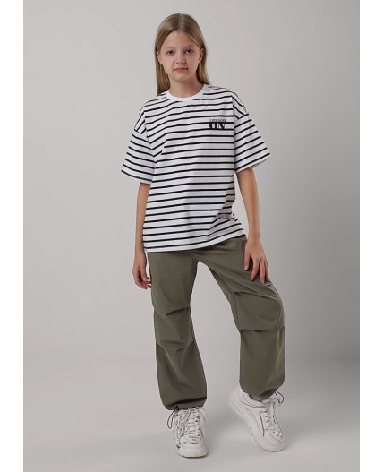 CLE Брюки дев. 853157пп, зелёный