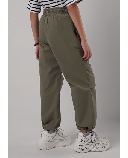 CLE Брюки дев. 853157пп, зелёный