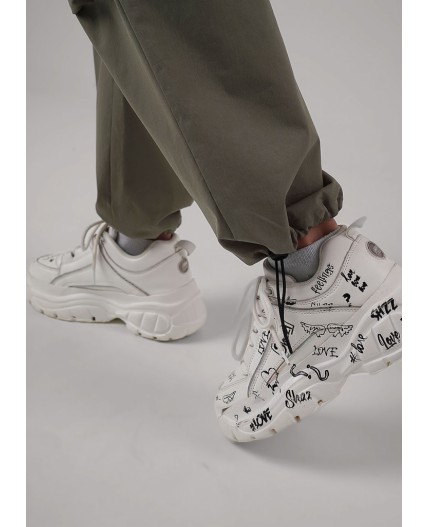 CLE Брюки дев. 853157пп, зелёный