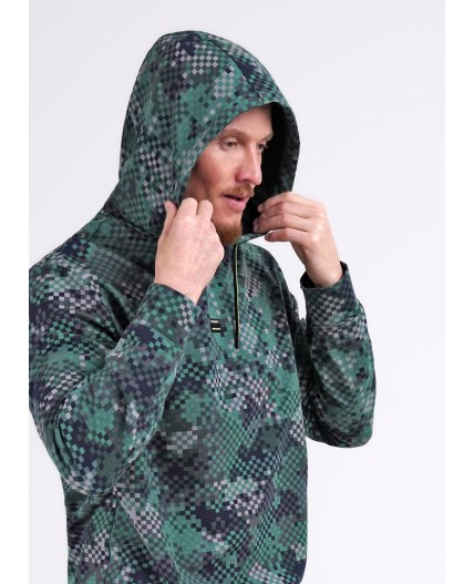 CLE Джемпер муж. 442419/05ун, т.зелёный/т.серый