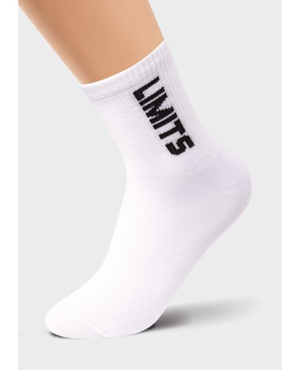 CLE Носки дет.С1135 16-18,18-20 на стиле хл+эл, белый