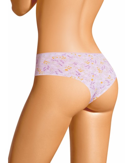 CLE BR1161 Трусы жен. Люпины, св.розовый/молочный