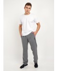 CLE Брюки муж. 601562/2фэ_мел_maxi_п, меланж серый