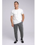 CLE Брюки муж. 601717/7фэ, меланж серый