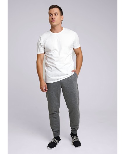 CLE Брюки муж. 601717/7фэ, меланж серый