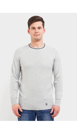 CLE джемпер муж. 692502х д.р, меланж св.серый