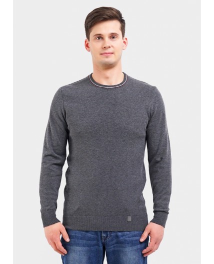 CLE джемпер муж. 692502х д.р, меланж т.серый