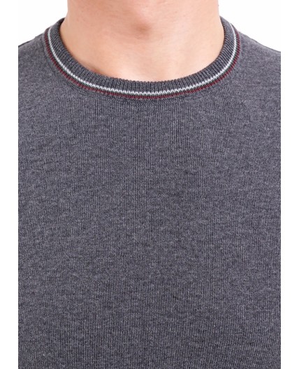 CLE джемпер муж. 692502х д.р, меланж т.серый