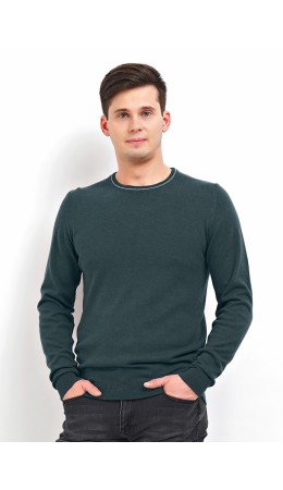 CLE джемпер муж. 692502х д.р, т.зелёный