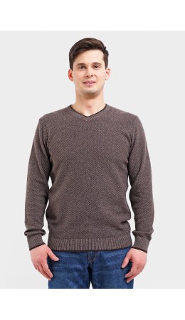 CLE джемпер муж.692444хпэ д.р, коричневый