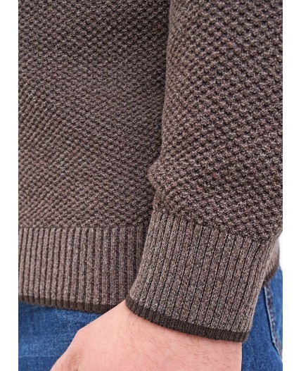 CLE джемпер муж.692444хпэ д.р, коричневый