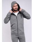 CLE Куртка муж 601251/6фэ д.р, меланж серый